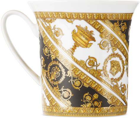 White Rosenthal 'I Heart Baroque' Mug 